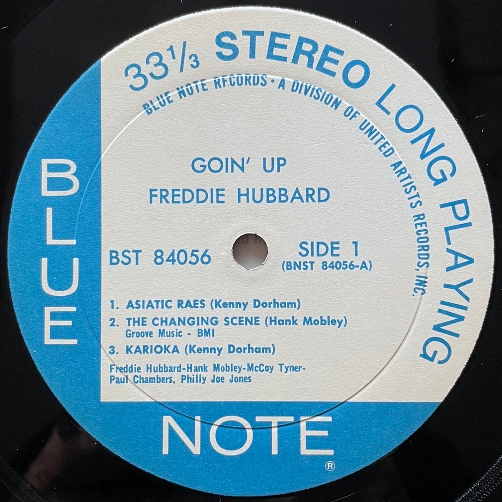 FREDDIE HUBBARD / GOIN' UP on Blue Note - 1972 US UA Stereo LP BST-84056