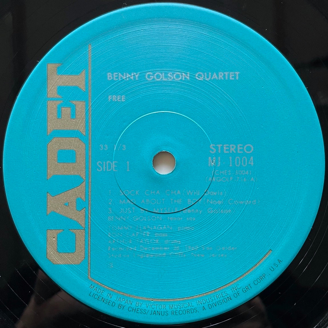 BENNY GOLSON QUARTET / FREE on Argo - Japan Cadet LP NM MJ-1004