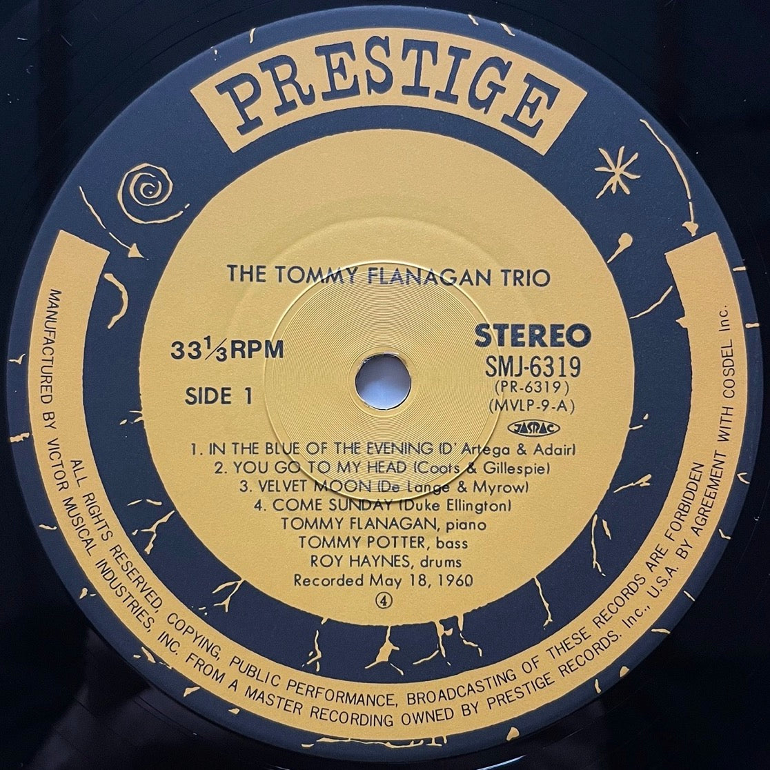 TOMMY FLANAGAN TRIO on Moodsville 9 - Japan LP NM SMJ-6319