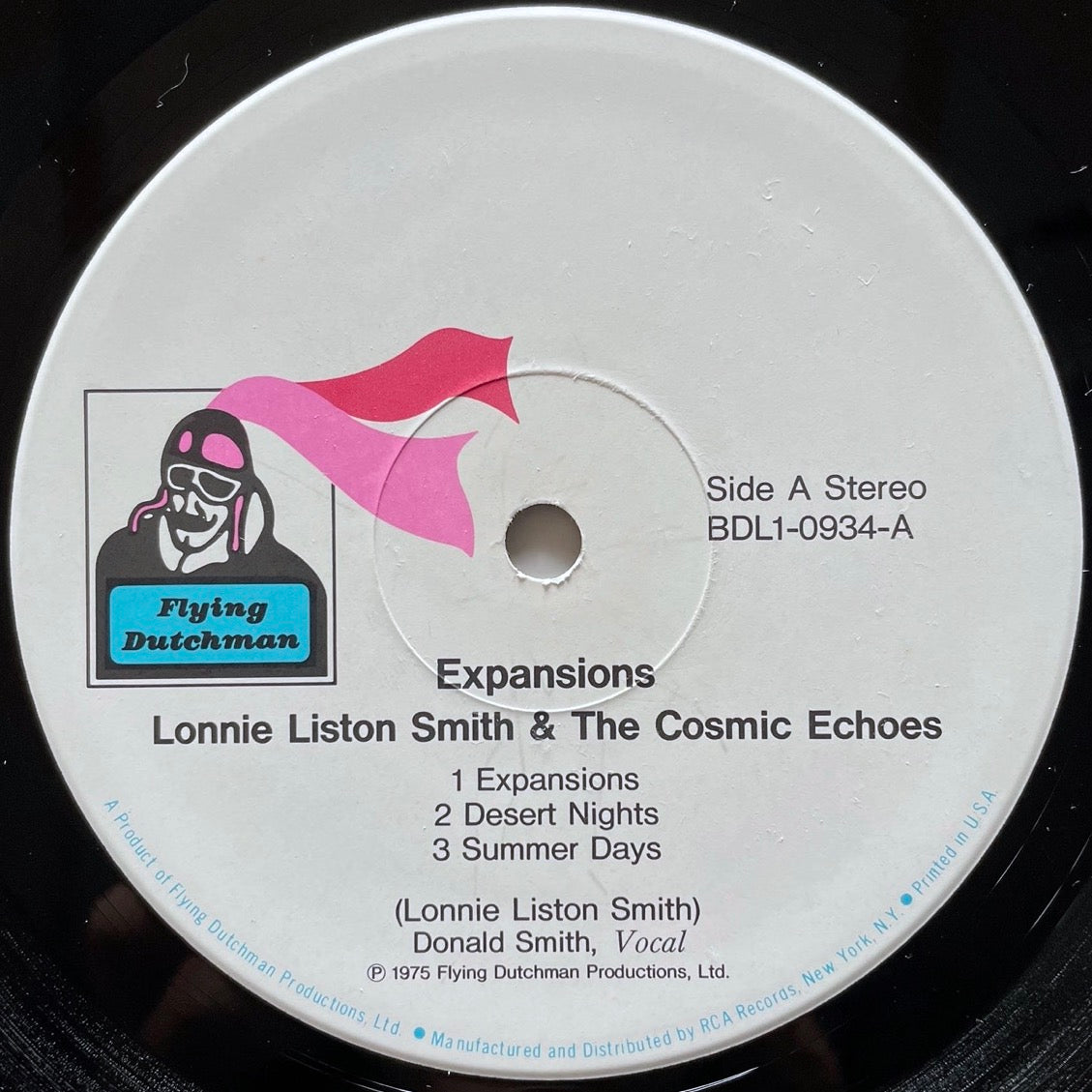 LONNIE LISTON SMITH & THE COSMIC ECHOES / EXPANSIONS - Japan Flying Dutchman LP NM BVJJ-2826 obi