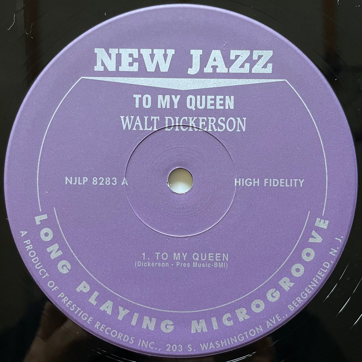 WALT DICKERSON / TO MY QUEEN on New Jazz - Japan LP NM VIJJ-30009 obi