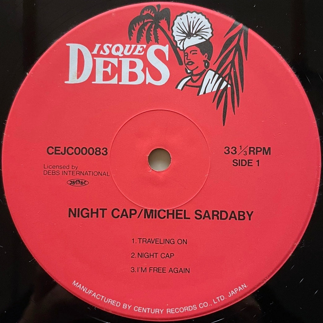 MICHEL SARDABY TRIO / NIGHT CAP on French Debs - Japan LP NM CEJC00083 obi