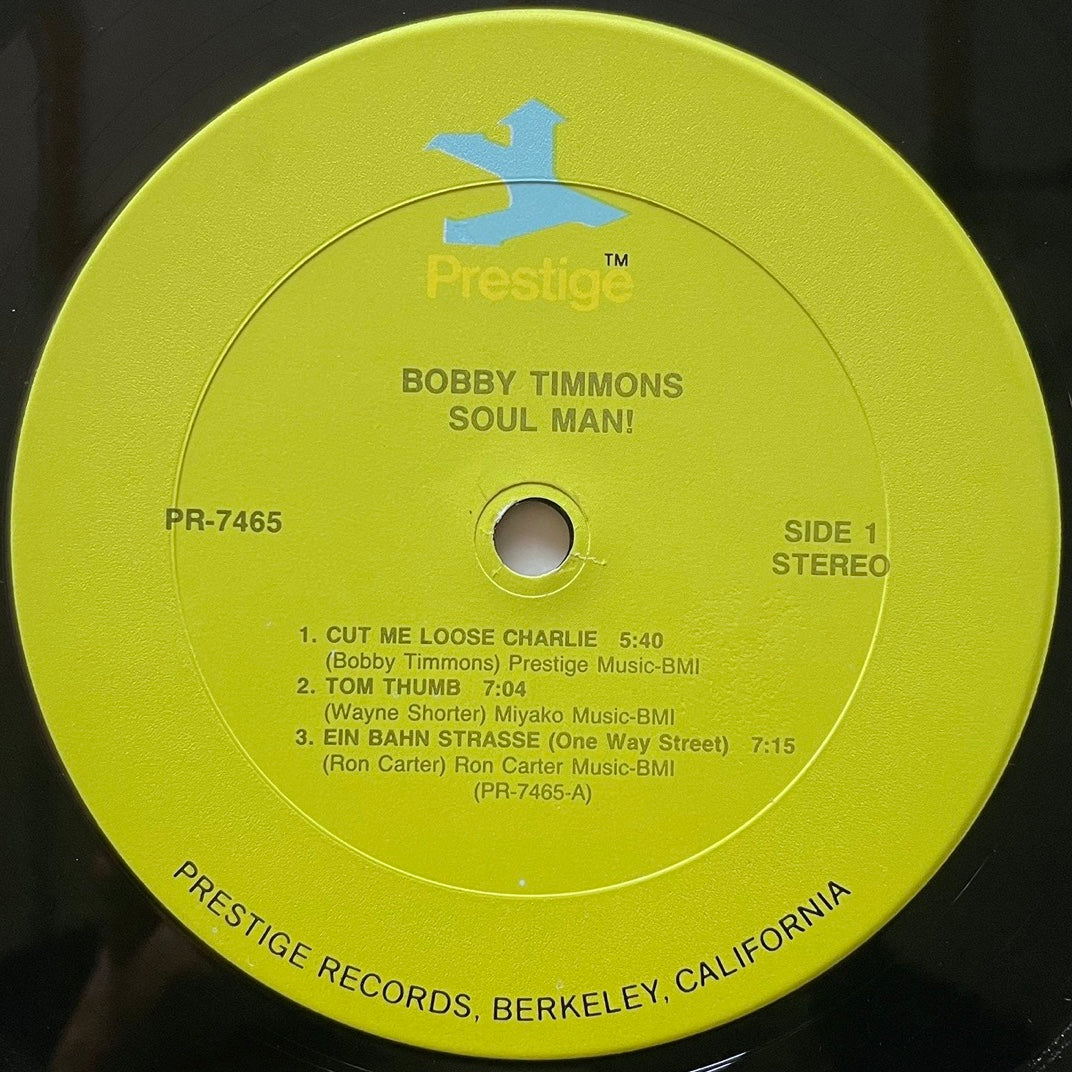 BOBBY TIMMONS / THE SOUL MAN on Prestige - Japan LP NM WJC-7465