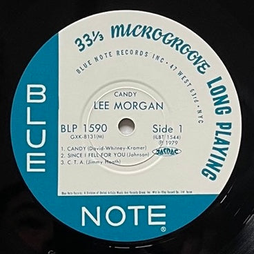 LEE MORGAN / CANDY on Blue Note - Japan King LP GXK-8131