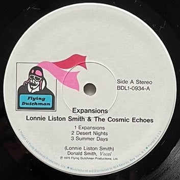 LONNIE LISTON SMITH & THE COSMIC ECHOES / EXPANSIONS - Japan Flying Dutchman LP NM BVJJ-2826 obi