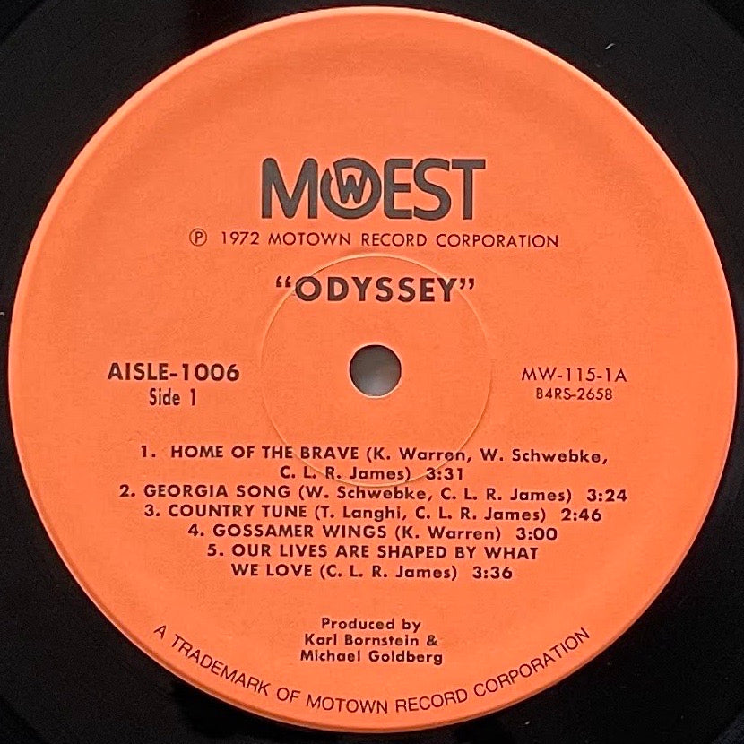 ODYSSEY on MoWest - Japan LP NM AISLE-1006 obi Soul Funk