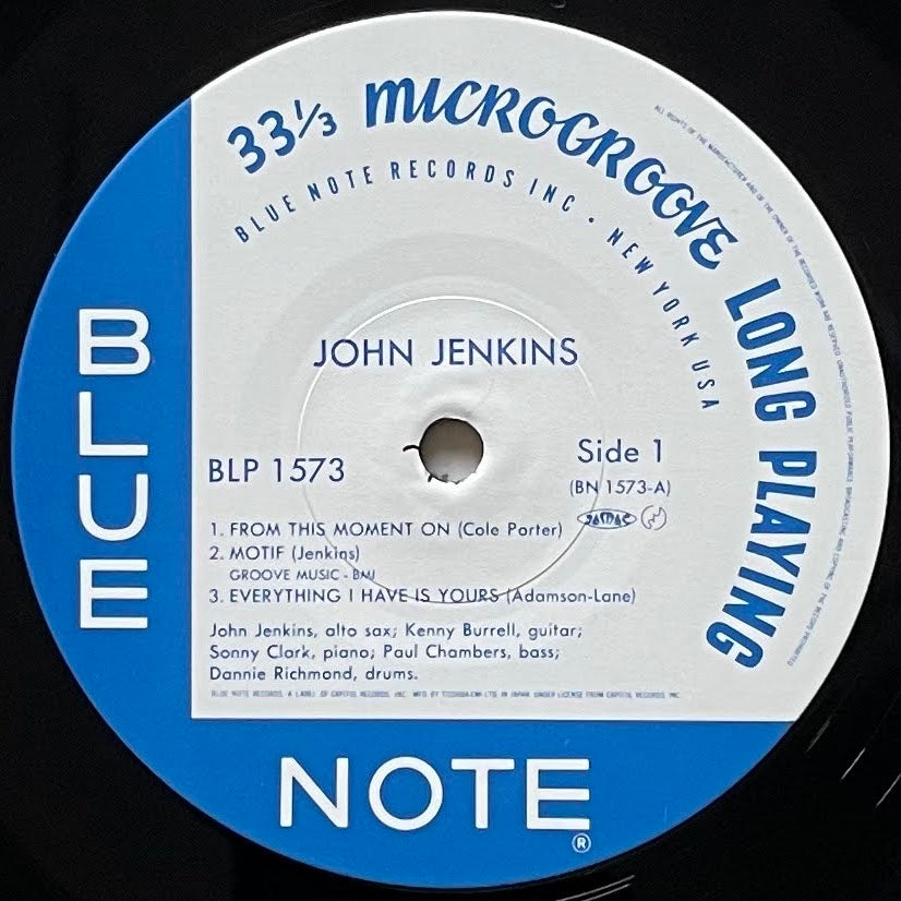 JOHN JENKINS - KENNY BURRELL on Blue Note - Japan MONO LP NM BLP 1573 obi