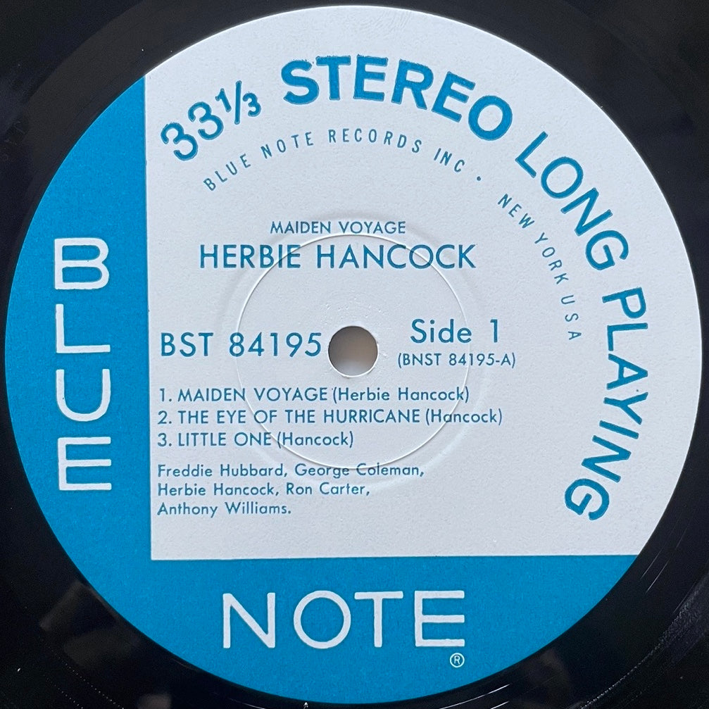 HERBIE HANCOCK / MAIDEN VOYAGE on Blue Note - Japan King Special Edition BST-84195