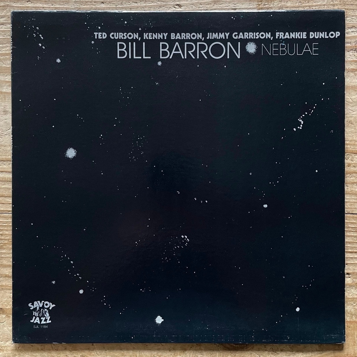 BILL BARRON / NEBULAE on Savoy LP "The Tenor Stylings of Bill Barron" SJL-1184