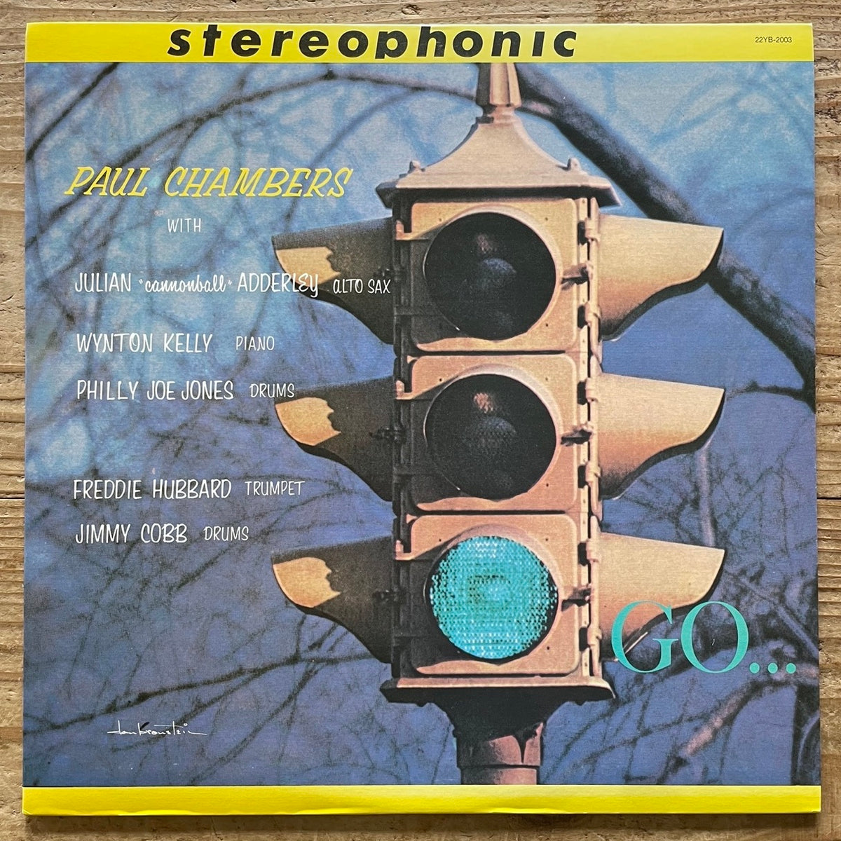 PAUL CHAMBERS / GO on Vee Jay - Japan LP 22YB-2003
