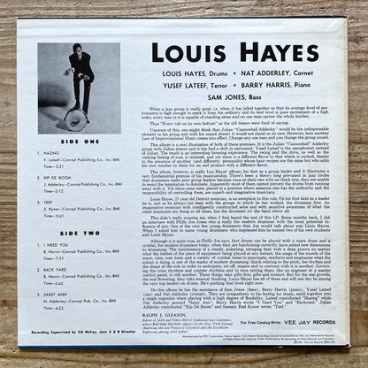 LOUIS HAYES feat. YUSEF LATEEF on Vee-Jay - Japan LP RJL-6012