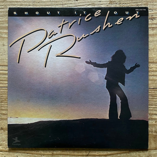 PATRICE RUSHEN / SHOUT IT OUT on Prestige - Japan LP Jazz Funk Soul SMJ-6179