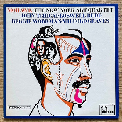 NEW YORK ART QUARTET / MOHAWK on Dutch Fontana - Japan LP 195J-21