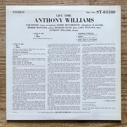 ANTHONY WILLIAMS / LIFE TIME on Blue Note - Japan King LP GXK-8026