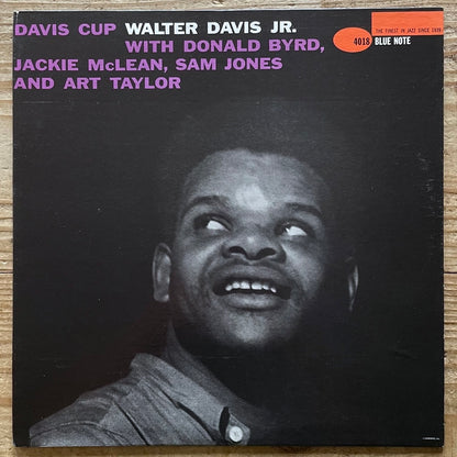 WALTER DAVIS JR. / DAVIS CUP - US Blue Note UA MONO LP BLP4018