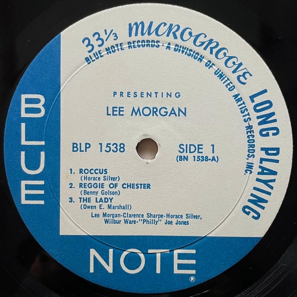 LEE MORGAN / INDEED! on Blue Note - UA MONO LP BLP1538
