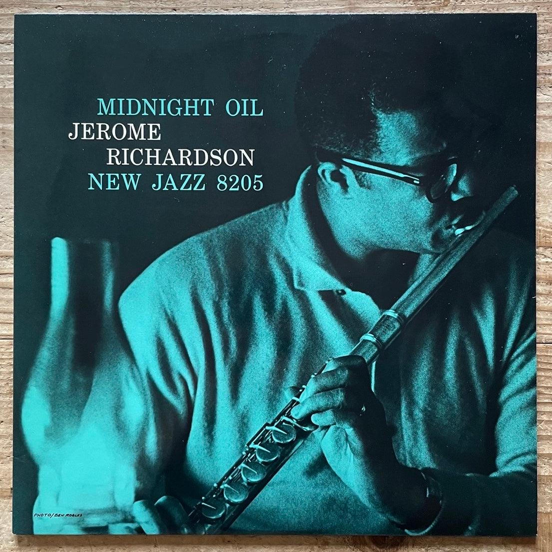 JEROME RICHARDSON SEXTET / MIDNIGHT OIL on New Jazz - Japan LP NM WWLJ-7051
