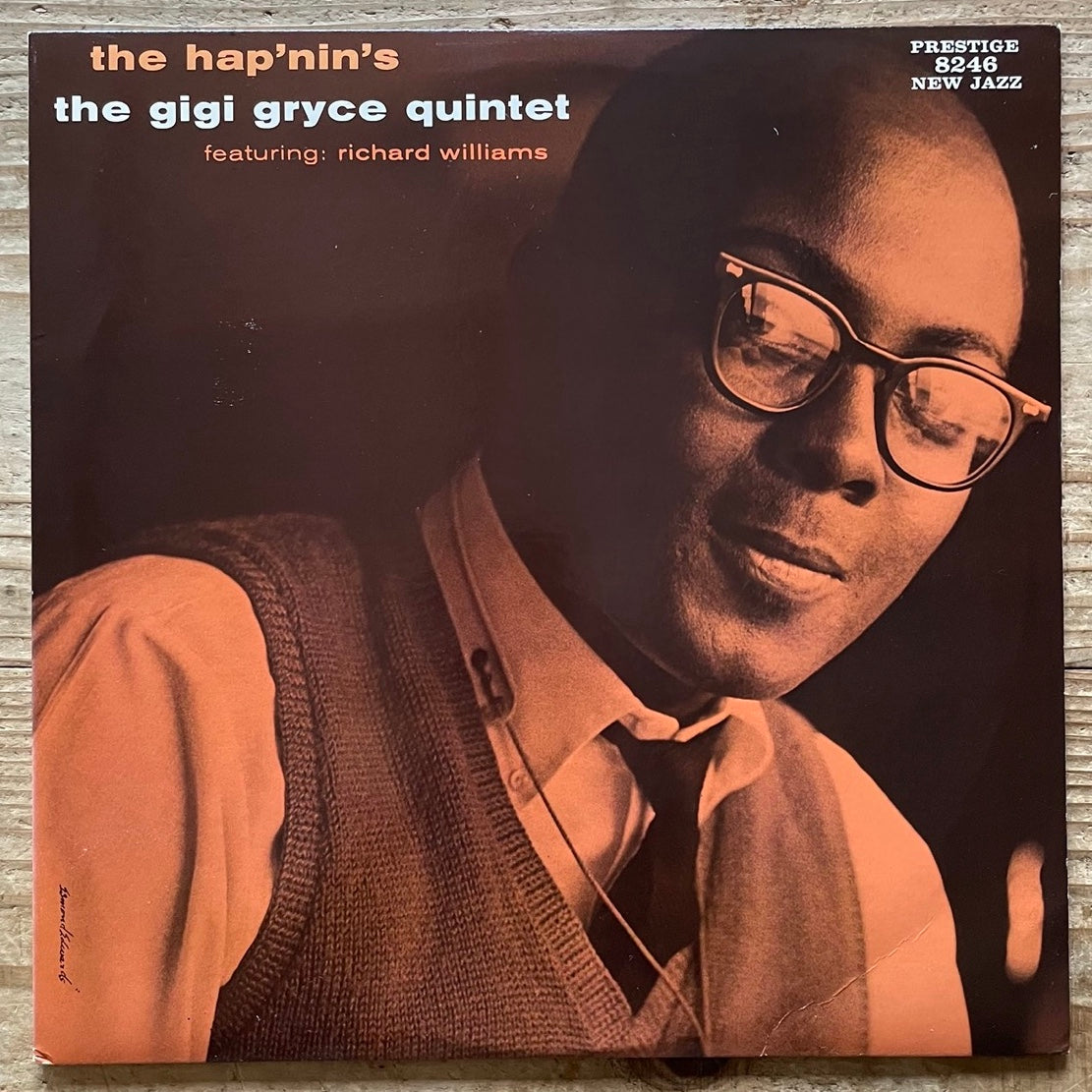 GIGI GRYCE QUINTET / THE HAP'NIN'S on New Jazz - Japan LP NM WWLJ-7041