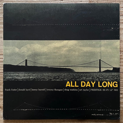 KENNY BURRELL / ALL DAY LONG on Prestige - Japan MONO PROMO LP SMJ-6604