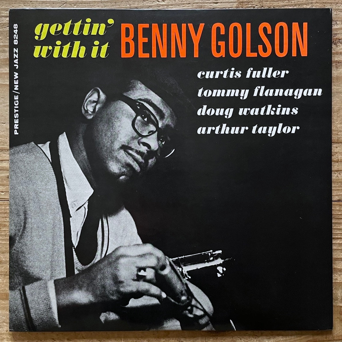 BENNY GOLSON / GETTIN' WITH IT on New Jazz - Japan LP VIJ-5035