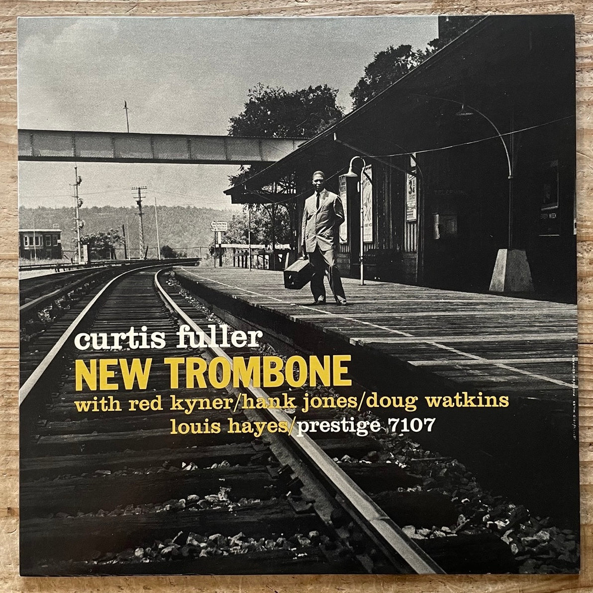 CURTIS FULLER / NEW TROMBONE on Prestige - Japan MONO LP NM VIJJ-30031