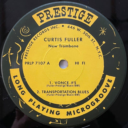 CURTIS FULLER / NEW TROMBONE on Prestige - Japan MONO LP NM VIJJ-30031
