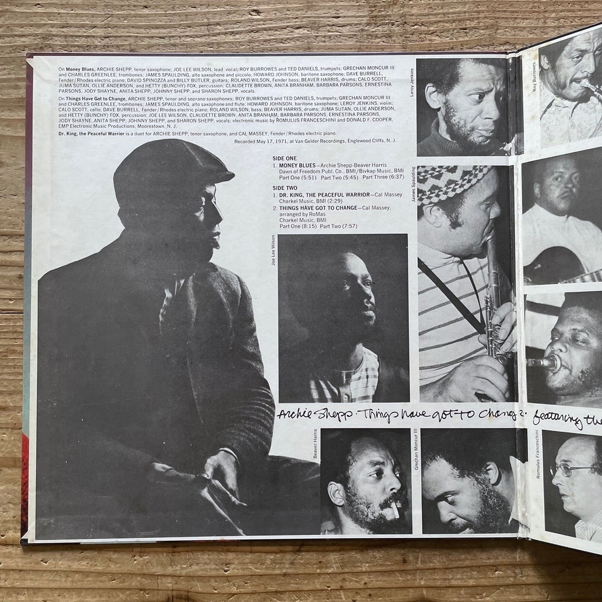 ARCHIE SHEPP / THINGS HAVE GOT TO CHANGE on Impulse - Japan Red Vinyl IMP-88076