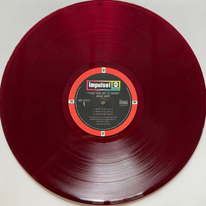ARCHIE SHEPP / THINGS HAVE GOT TO CHANGE on Impulse - Japan Red Vinyl IMP-88076