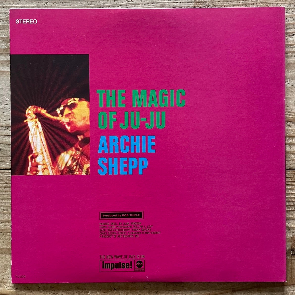 ARCHIE SHEPP / MAGIC OF JU-JU on Impulse - Japan GF LP NM YP-8526-AI