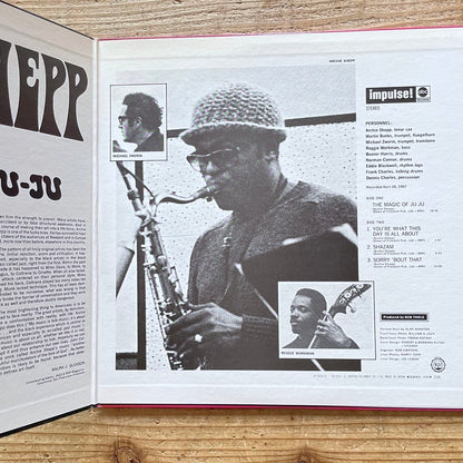 ARCHIE SHEPP / MAGIC OF JU-JU on Impulse - Japan GF LP NM YP-8526-AI
