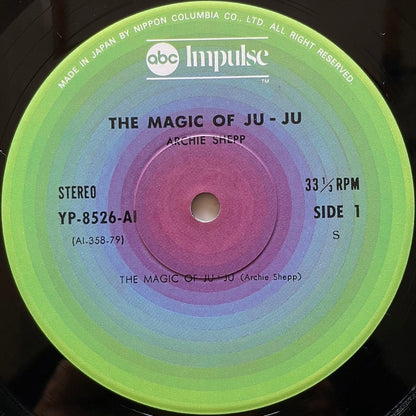 ARCHIE SHEPP / MAGIC OF JU-JU on Impulse - Japan GF LP NM YP-8526-AI