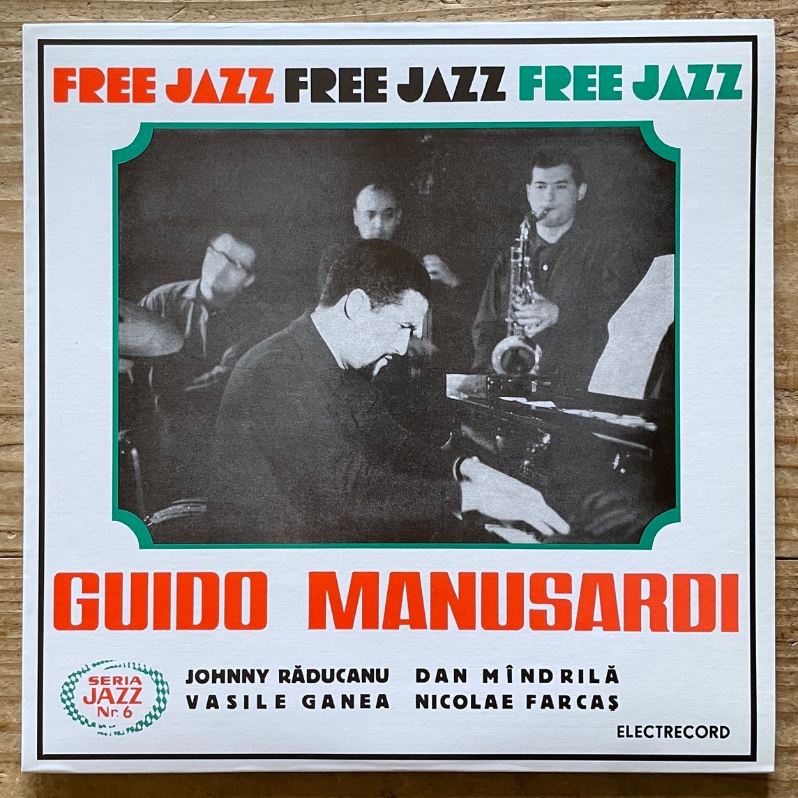GUIDO MANUSARDI / FREE JAZZ (10") on Romanian Electrecord - Japan 10inch NM