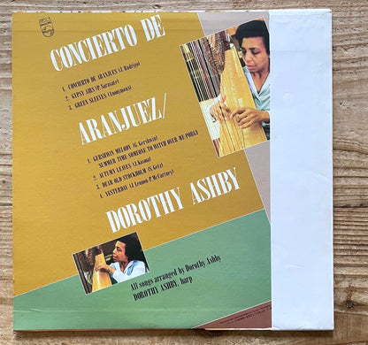 DOROTHY ASHBY / CONCIERTO DE ARANJUEZ on Philips - Japan Original Audiophile LP NM 28PJ-4 obi