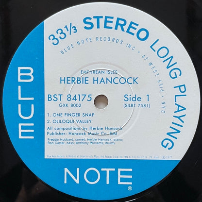 HERBIE HANCOCK / EMPYREAN ISLES on Blue Note - Japan King LP GXK-8002