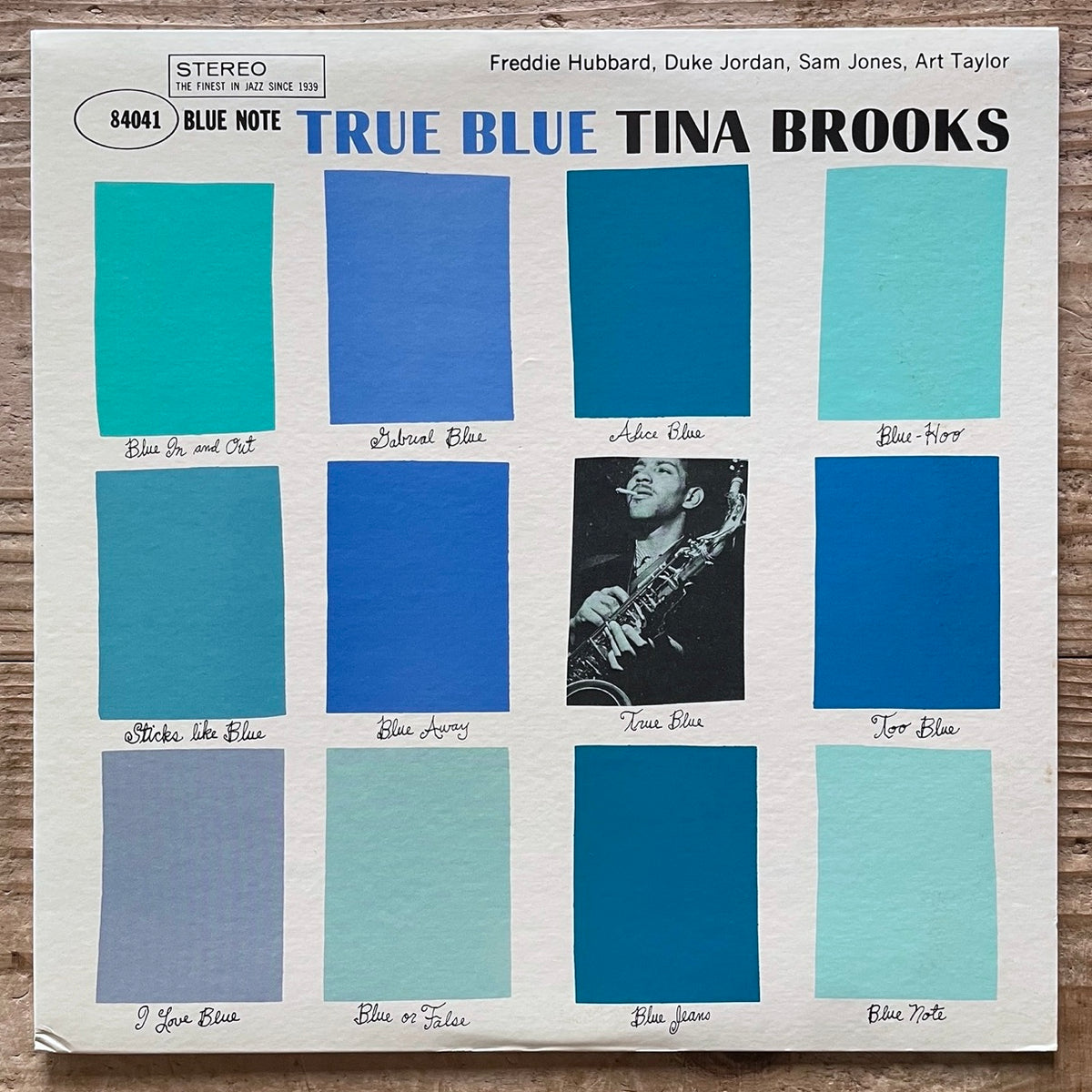 TINA BROOKS / TRUE BLUE on Blue Note - Japan King LP GXK-8202