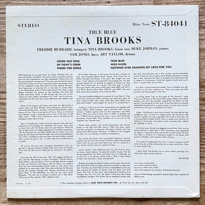 TINA BROOKS / TRUE BLUE on Blue Note - Japan King LP GXK-8202