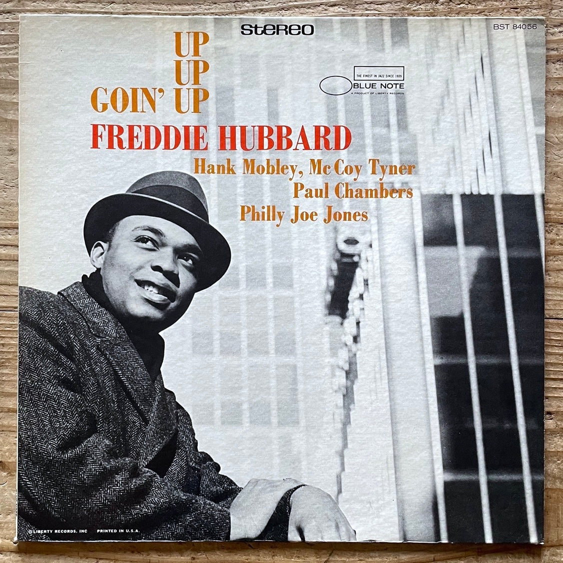 FREDDIE HUBBARD / GOIN' UP on Blue Note - 1972 US UA Stereo LP BST-84056