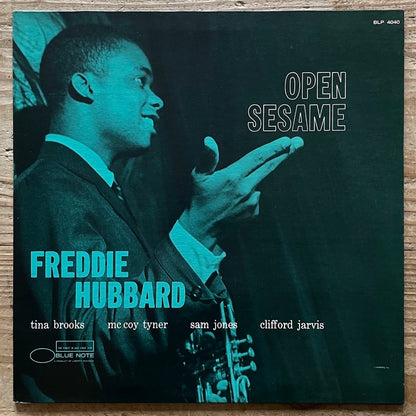 FREDDIE HUBBARD / OPEN SESAME on Blue Note - 1972 US UA MONO LP BLP4040