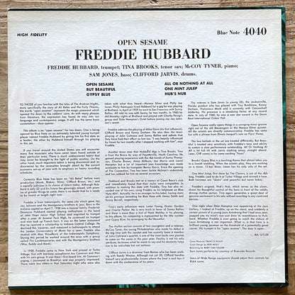 FREDDIE HUBBARD / OPEN SESAME on Blue Note - 1972 US UA MONO LP BLP4040