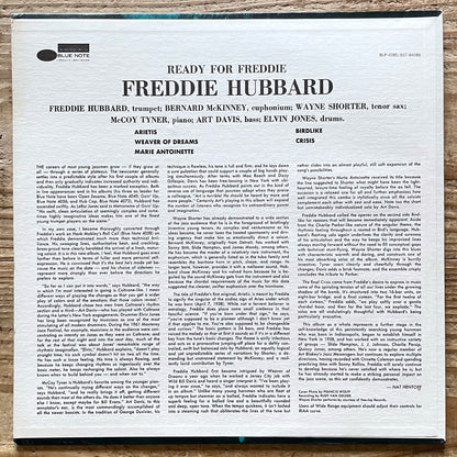 FREDDIE HUBBARD / READY FOR FREDDIE on Blue Note - US Liberty BST-84085