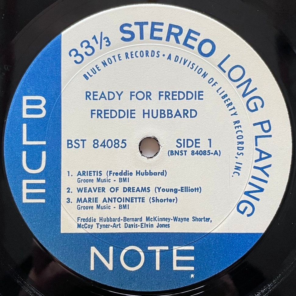 FREDDIE HUBBARD / READY FOR FREDDIE on Blue Note - US Liberty BST-84085