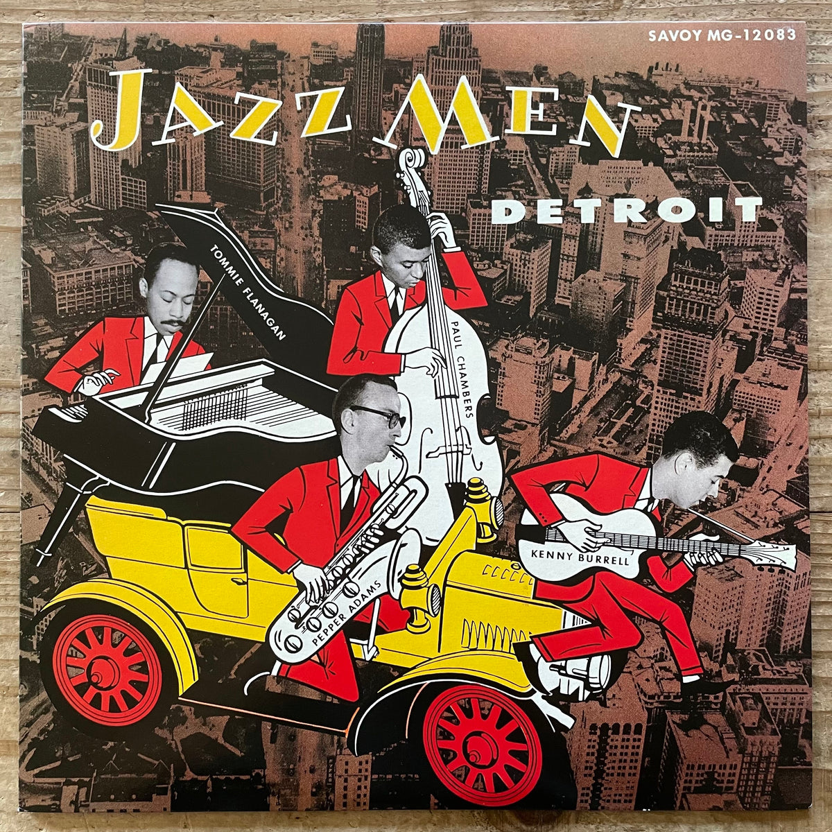 KENNY CLARKE, KENNY BURRELL / JAZZMEN DETROIT on Savoy - Japan King MONO LP NM MGJ-12083