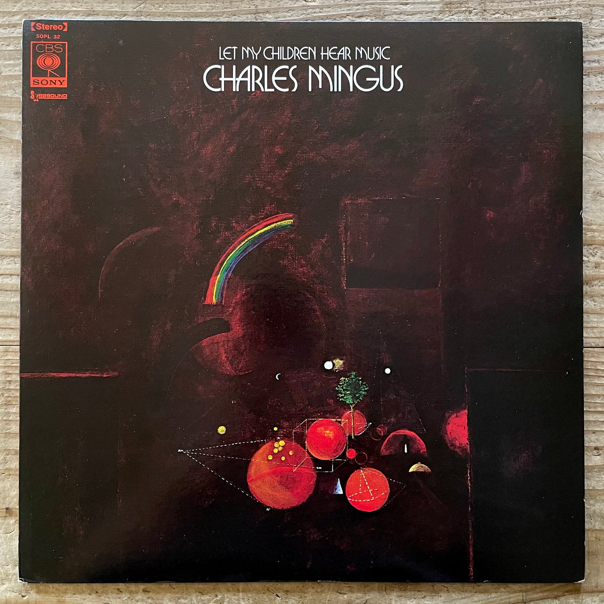CHARLES MINGUS / LET MY CHILDREN HEAR MUSIC - Japan CBS/SONY LP SOPL-32