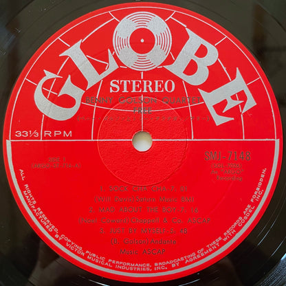 BENNY GOLSON QUARTET / FREE on Argo - Japan 1963 LP SMJ-7148
