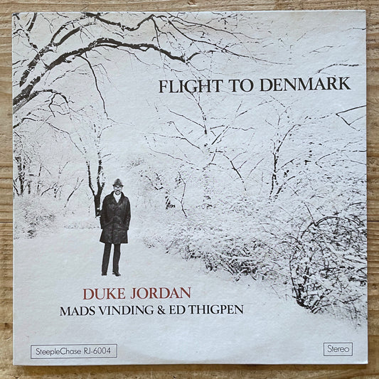 DUKE JORDAN TRIO / FLIGHT TO DENMARK on SteepleChase - Japan LP NM RJ-6004