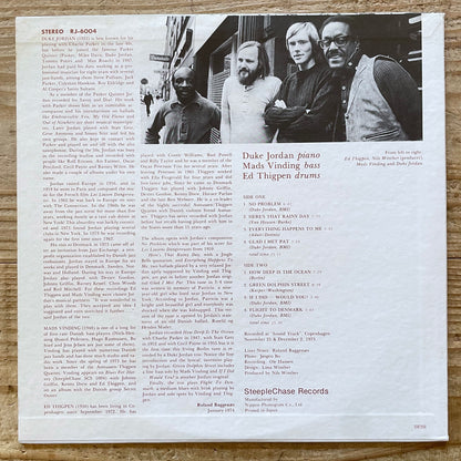 DUKE JORDAN TRIO / FLIGHT TO DENMARK on SteepleChase - Japan LP NM RJ-6004