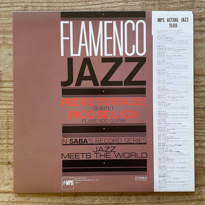 PEDRO ITURRALDE / FLAMENCO JAZZ on German MPS - Japan LP NM ULS-1720-P obi