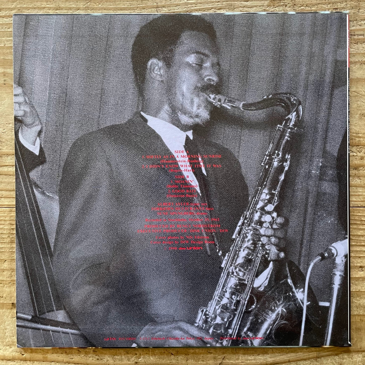 ALBERT AYLER / THE FIRST RECORDING VOL.2 - Japan DIW Original LP DIW-25034