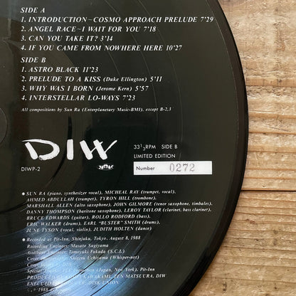 SUN RA ARKESTRA / LIVE AT PIT-INN, TOKYO 1988 - Japan DIW Original Picture Disc LP DIWP-2
