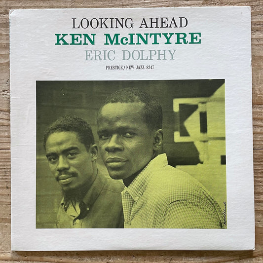 KEN McINTYRE with ERIC DOLPHY / LOOKING AHEAD on New Jazz - US MONO RVG NJLP8247
